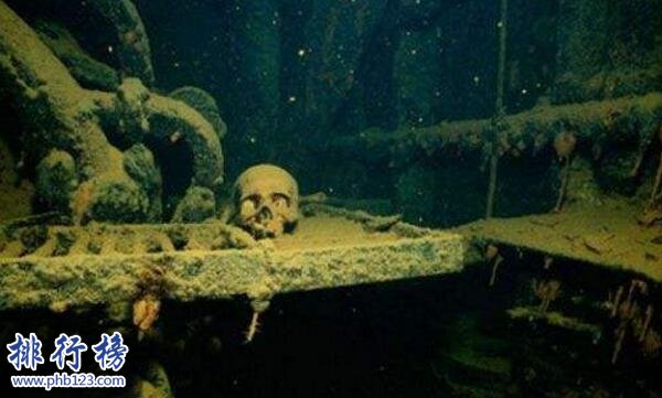 水中地狱特鲁克泻湖,日本海军和无数潜水者葬身于此