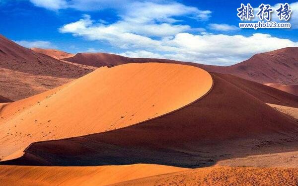 世界上最高的沙丘：苏丝斯黎沙丘(高达325米)