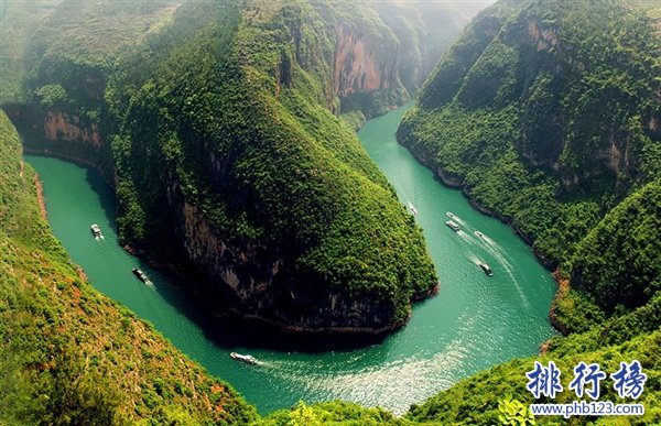 中国十大河流排行榜,长江是中国第一长河全长6403千米（世界第三）